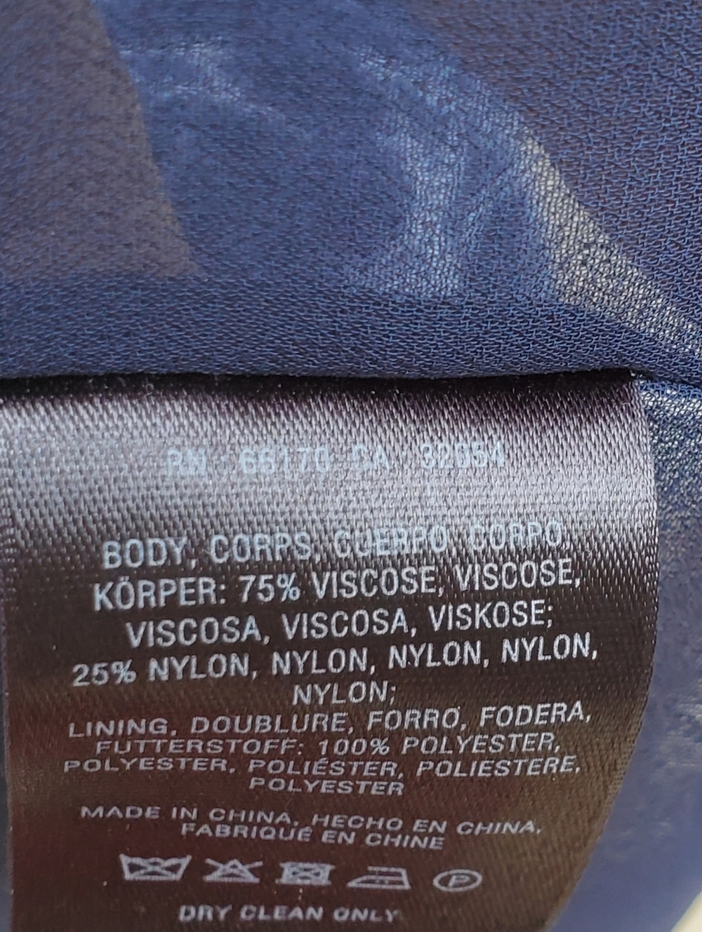 Anthropologie Navy Blue Crushed Velvet Short Sleeve Dress - Picture 5 of 5